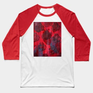 Rose are red hearts are blue Baseball T-Shirt